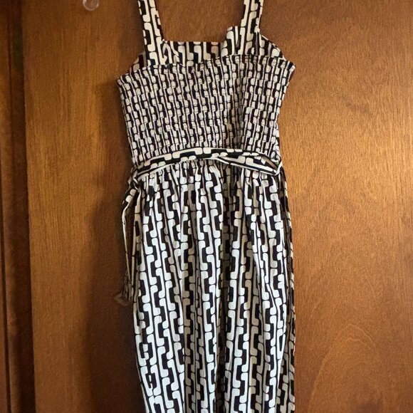 Monteau Los Angeles dress new with tags size medium cream black - Picture 7 of 7